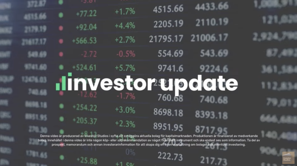 Investor Update – Hillcrest Energy Technology